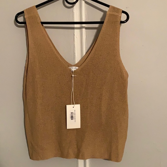 Tops - HP!! 🎉NWT Now or never knit tank